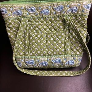 Vera Bradley bag and matching wallet